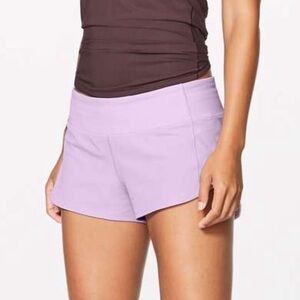 Lululemon Speed Up Short 2.5", size 8